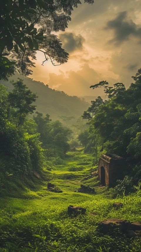 探索自然奇观:三联峒景区一号路线——冰泉峡谷之旅