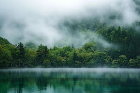 喀纳斯湖的奇迹:一片美丽的净土