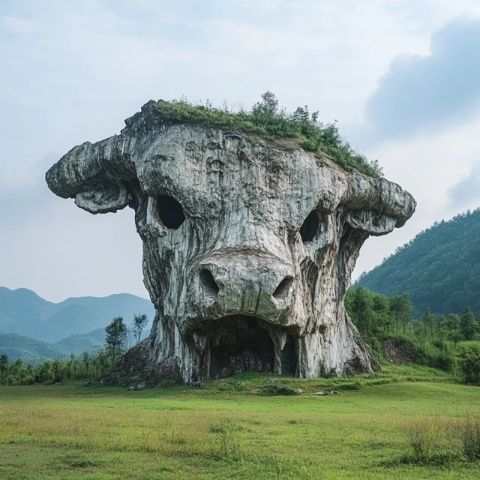 广西靖西古龙山大峡谷:小桂林避暑探险之旅