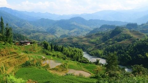 团山村,一个600年的风景秀丽的地方