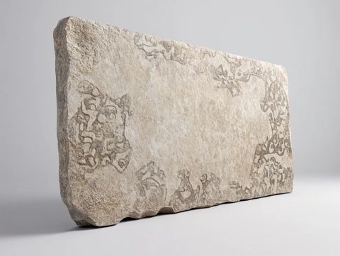 一男子去云南旅游时,突然发现了一块十分奇特的石头,出于喜欢
