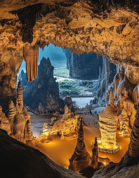 洪崖洞深度游:探秘洞窟与室内景点攻略