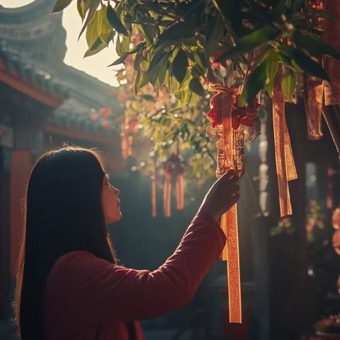 乐山女子去峨眉山景区烧香祈福,遇见大惊奇