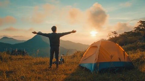 衡山露营指南:帐篷旅游攻略及天姥山露营技巧