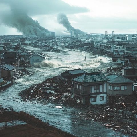 地震/海啸避难知识点(韩)图1为국민재난안전포털- 자연재난행
