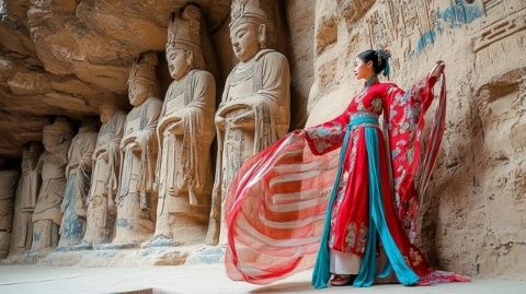 跟着小潼去旅行甘肃莫高窟