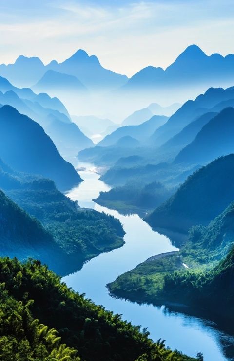 探索荔波大小七孔:山川水景间的绿宝石之旅