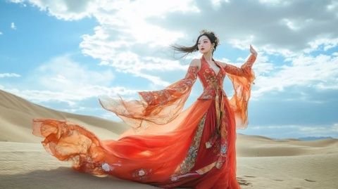 旅拍热”引爆敦煌鸣沙山月牙泉旅游市场