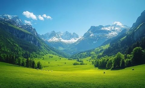 天山天池:美丽的五A级风景区