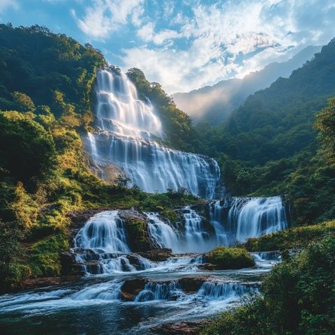 江西望仙谷:探索隐秘自然瑰宝,亲历溪流瀑布与原始森林的漫步奇境