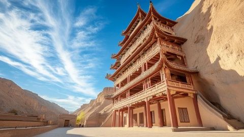 西北美景青海湖茶卡盐湖敦煌莫高窟张掖七彩丹霞最省钱旅行攻略