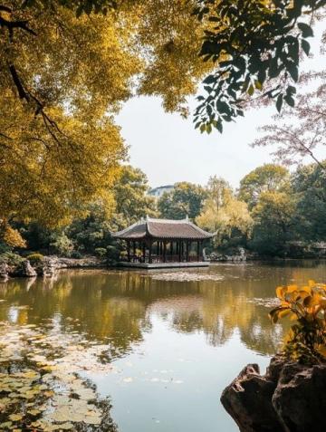 南京周边适合一家老小游玩的好去处——八卦洲的陌上花渡景区,这里是集游玩、