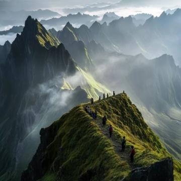 惊险!旅游团爬天柱山误了大巴,差点被落下,全程实录