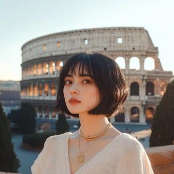 2024年,一名意大利女性游客在利用144小时免签政策来到中国旅游时