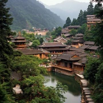川南旅游攻略:红龙湖、李庄古镇、峨眉山金顶探秘