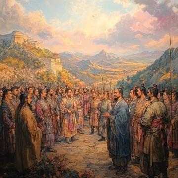 滨州旅游之二,孙子兵法城,因为我们只在滨州住一晚,时间有点赶,看过晚上的灯会后