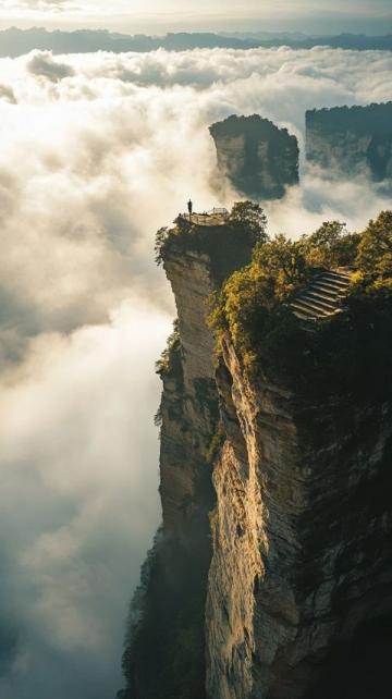 张家界是中国湖南省的一个著名旅游城市,以其独特的自然景观和丰富的文化遗产而闻名