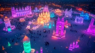 冬日奇遇:哈尔滨冰雪大世界浪漫之旅