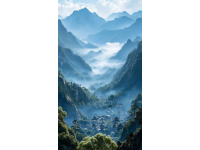 瑶望天下景区位于广西河池市南丹县，是一个展示白裤瑶族历史文化和生产生活的度假村