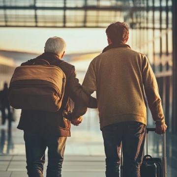 人生旅程中的两件大事：照顾好老人和旅行，回忆往事