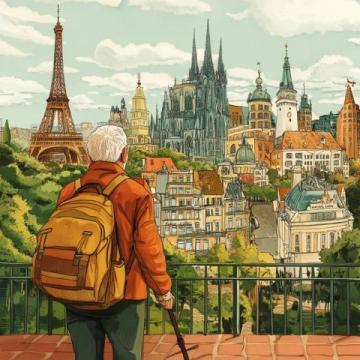 人生旅程中的两件大事：照顾好老人和旅行，回忆往事
