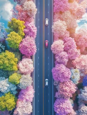 春天首趟公路之旅：逃离都市，享受自由与浪漫线路推荐