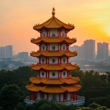 温州望海楼是位于温州市洞头区的一座历史悠久的建筑,它不仅是洞头旅游的标志性景观