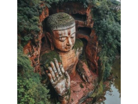 乐山大佛是一个非常壮观的景点，位于四川省乐山市,如果你在乐山大佛附近