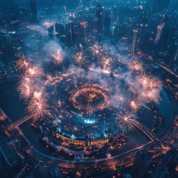 浏阳天空剧场周末烟花秀攻略;再透露一下浏阳给所有来旅游的客人提供的福利大礼包