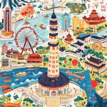 2023全国旅游攻略TOP20：必去景点+美食地图，一文在手说走就走！