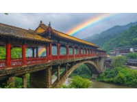 蛇年正月初三，我们自驾游去了湘西，路过湖南与贵州交界的矮寨特大悬索桥