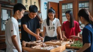 湖北宜昌这个不简单的导游,带领宇辉一行人,全程深入讲解。