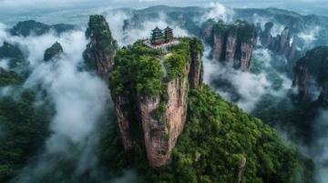 霍山旅游风景区,位于河源市龙川县,广东七大