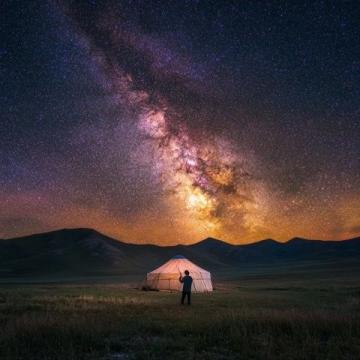 探索西藏星空下的房车之旅——房车露营的西藏行
