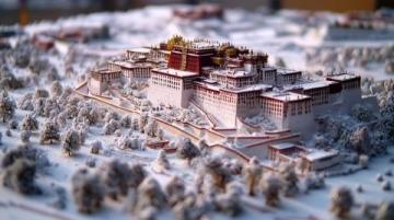 2024年首雪中的大同长城博物馆之行:冬日自驾游记