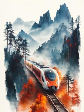 中国五大最美火车线路:穿越壮丽山河的旅行诗篇