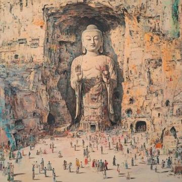 女儿带我去山西大同游历应县木塔云冈石窟悬空寺