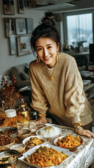 男子带女儿游哈尔滨:问美食竟频频被投喂,体验东北热情好客文化