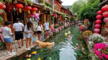 2025年五一假期:全国景区人潮如织,旅游市场火爆异常