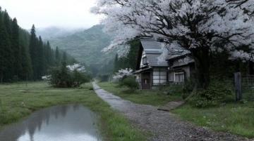 今天去牛心峪村游玩,它位于陕西省西安市蓝田县小寨镇牛心峪边上