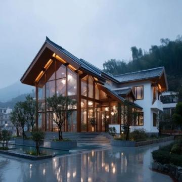 探索隐贤山庄：佛道文化与自然风光的完美融合之旅