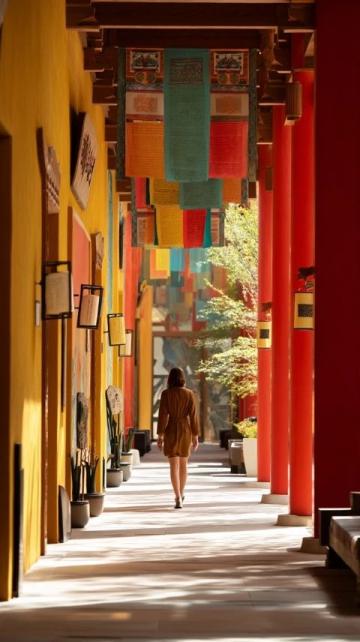 清明假期携女畅游周村古商城:文化探秘与美食之旅