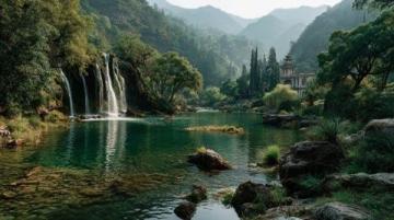 青青山山翠翠水水
