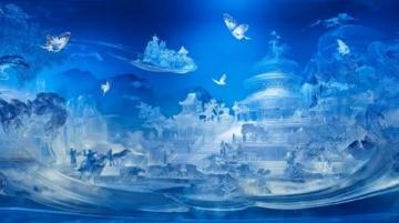 中国雪乡:童话般的雪谷奇景