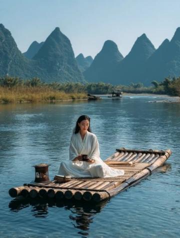 乘坐漓江游船,体验桂林风光之魅