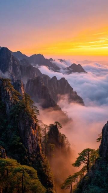天津蓟州九山顶自然风景区以1078.5米的海拔矗立为**天津之巅**
