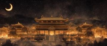 鄂尔多斯成吉思汗陵全景