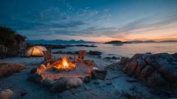 山东最牛露营地!这里可以看日出日落、观星海云天,你去过吗?