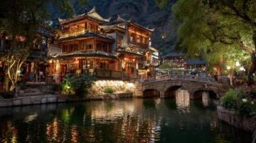 云南昆明古滇度假区亲子家庭一日游：刺激游乐、自然探索与萌宠互动全指南