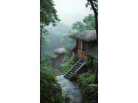 浙江丽水云和梯田：烟雨蒙蒙中更显意境，石头古寨让你体验原始生活！